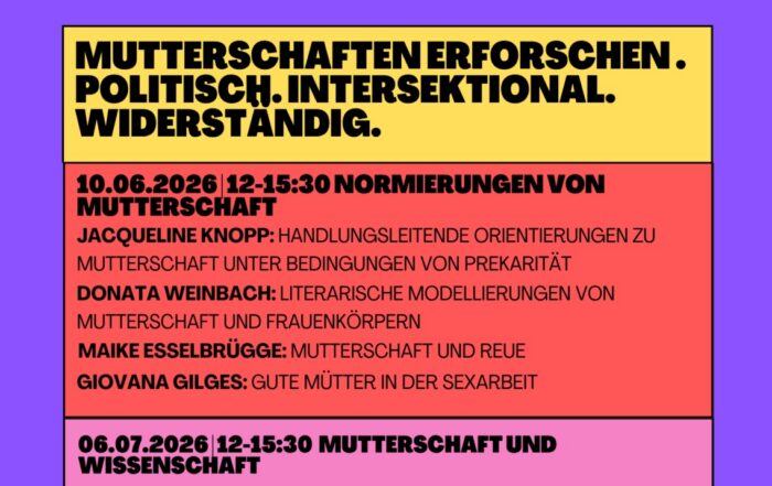 Colloquiums-Programm